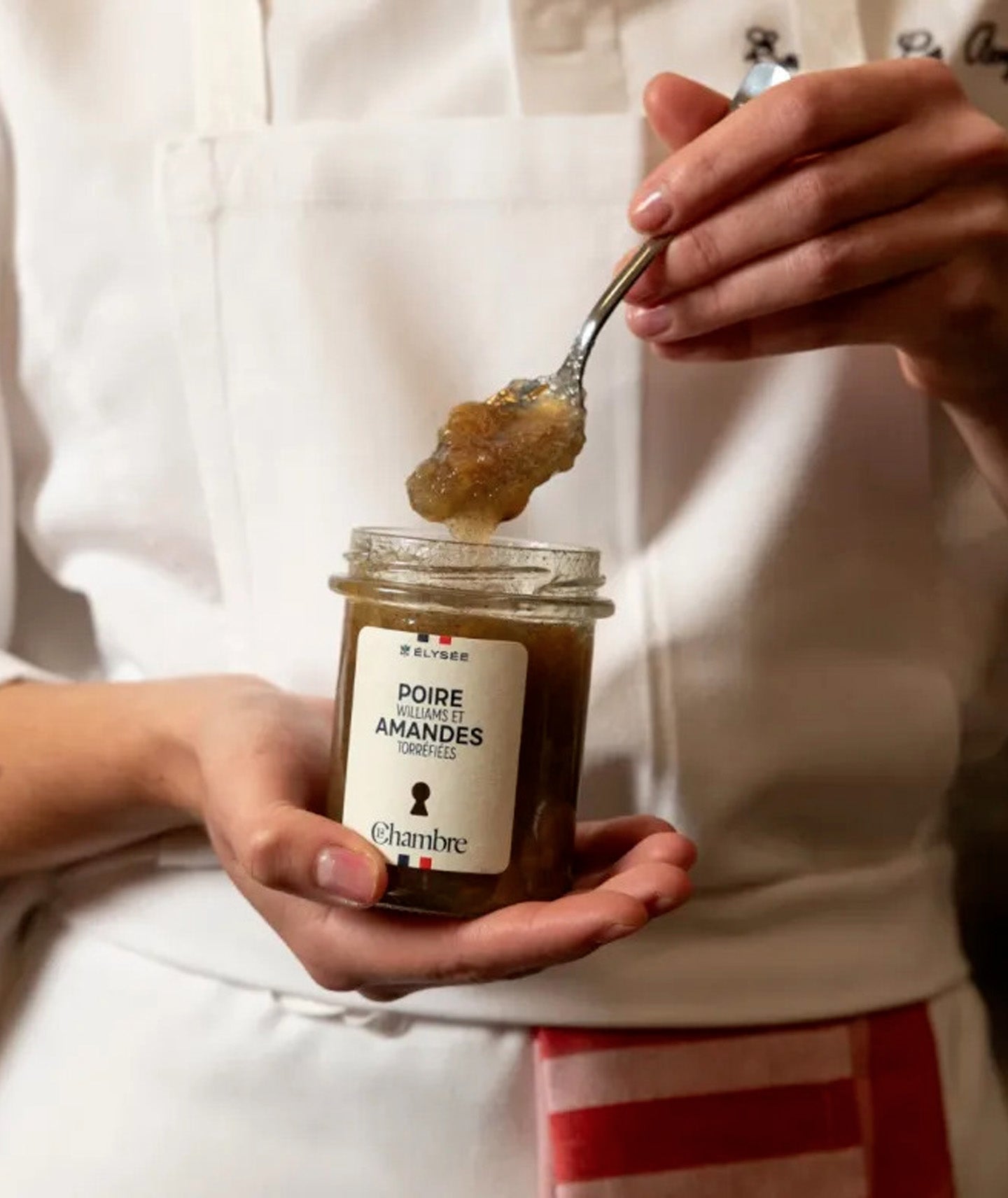 Coffret Elysée - Confiture poire et amandes torrifiées