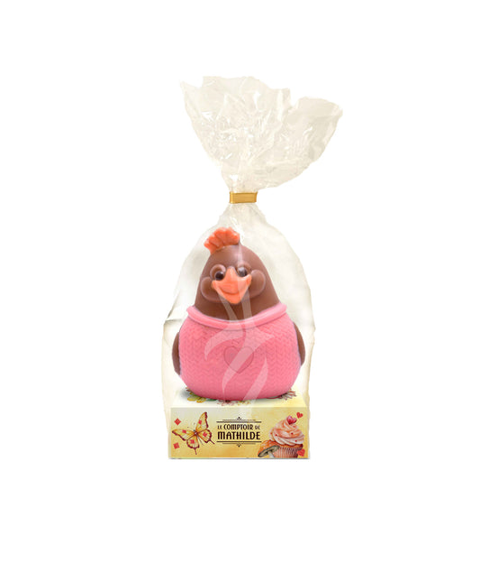 Poulette et son pull, assortiment chocolat au lait - 80g