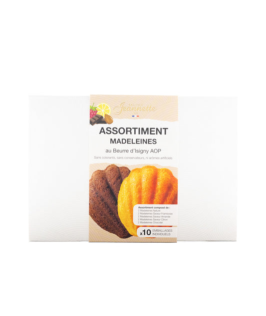 Assortiment de madeleines