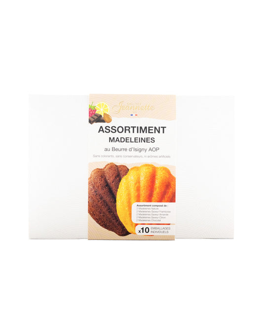 Assortiment de madeleines