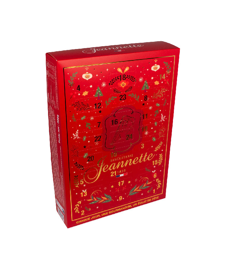 Calendrier de l'Avent 2025 - Biscuiterie Jeannette