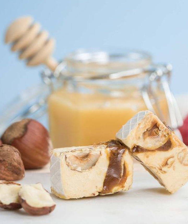 Tendre nougat au caramel au beurre salé