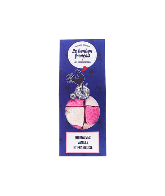 Guimauve vanille framboise