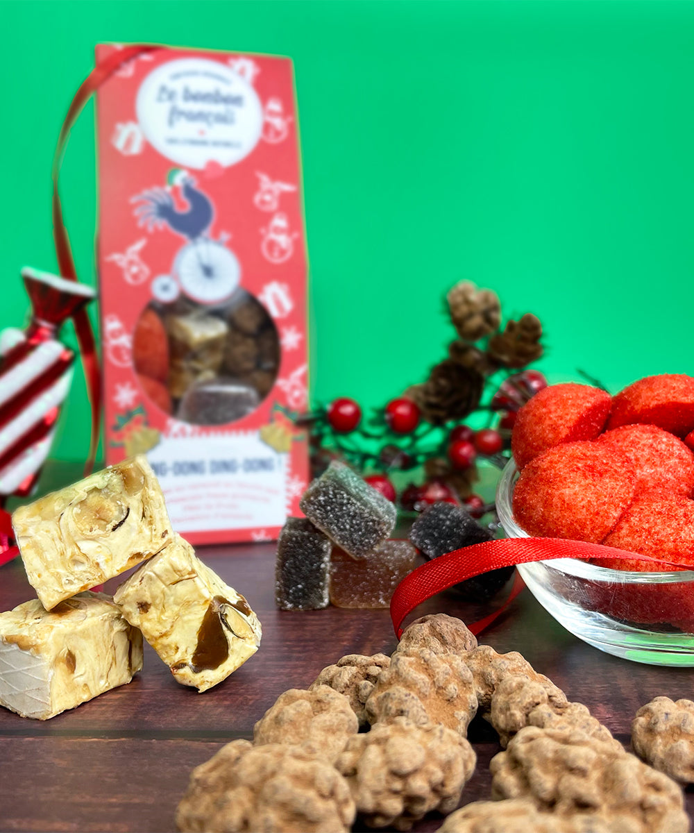 Nougat au caramel ding-dong Noël