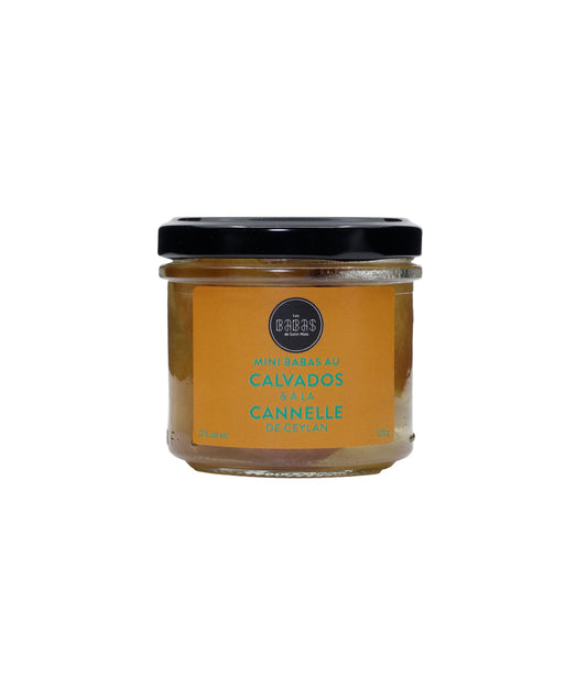 Mini babas calvados et cannelle