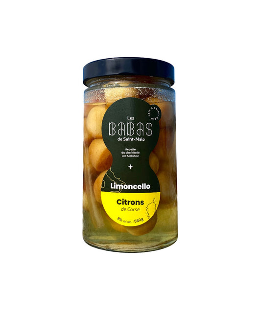 Babas billes limoncello Citron vue face aux Galeries Lafayette Le Gourmet