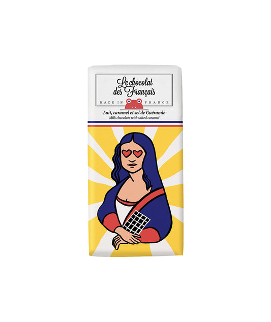 Tablette Chocolat lait caramel et sel bio - Joconde