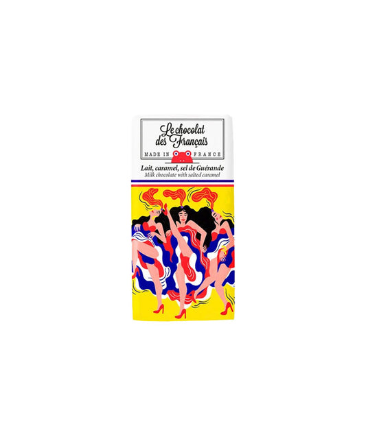 Tablettine lait, caramel & sel de Guérande