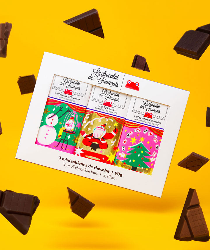 Coffret de 3 tablettines Noël 2024
