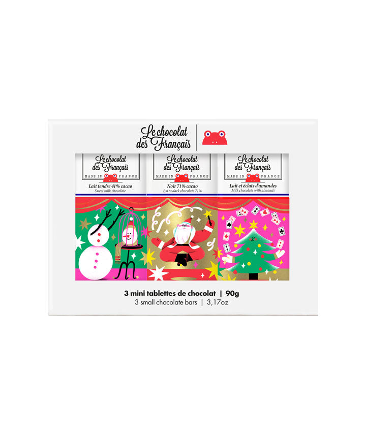 Coffret de 3 tablettines Noël 2024