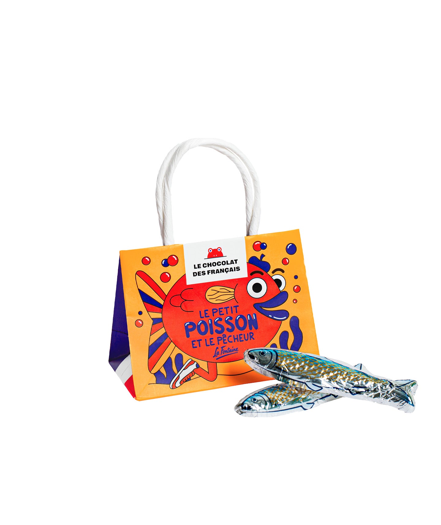 Mini-sac 4 sardines au chocolat au lait - 40g