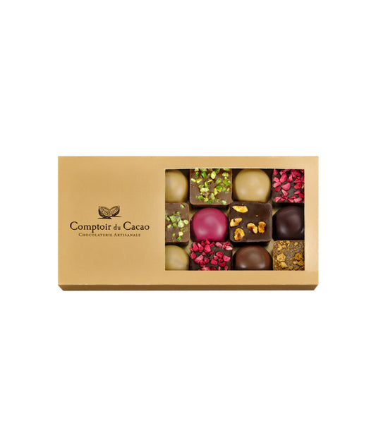 Étui Comptoir du Cacao assortiment chocolats