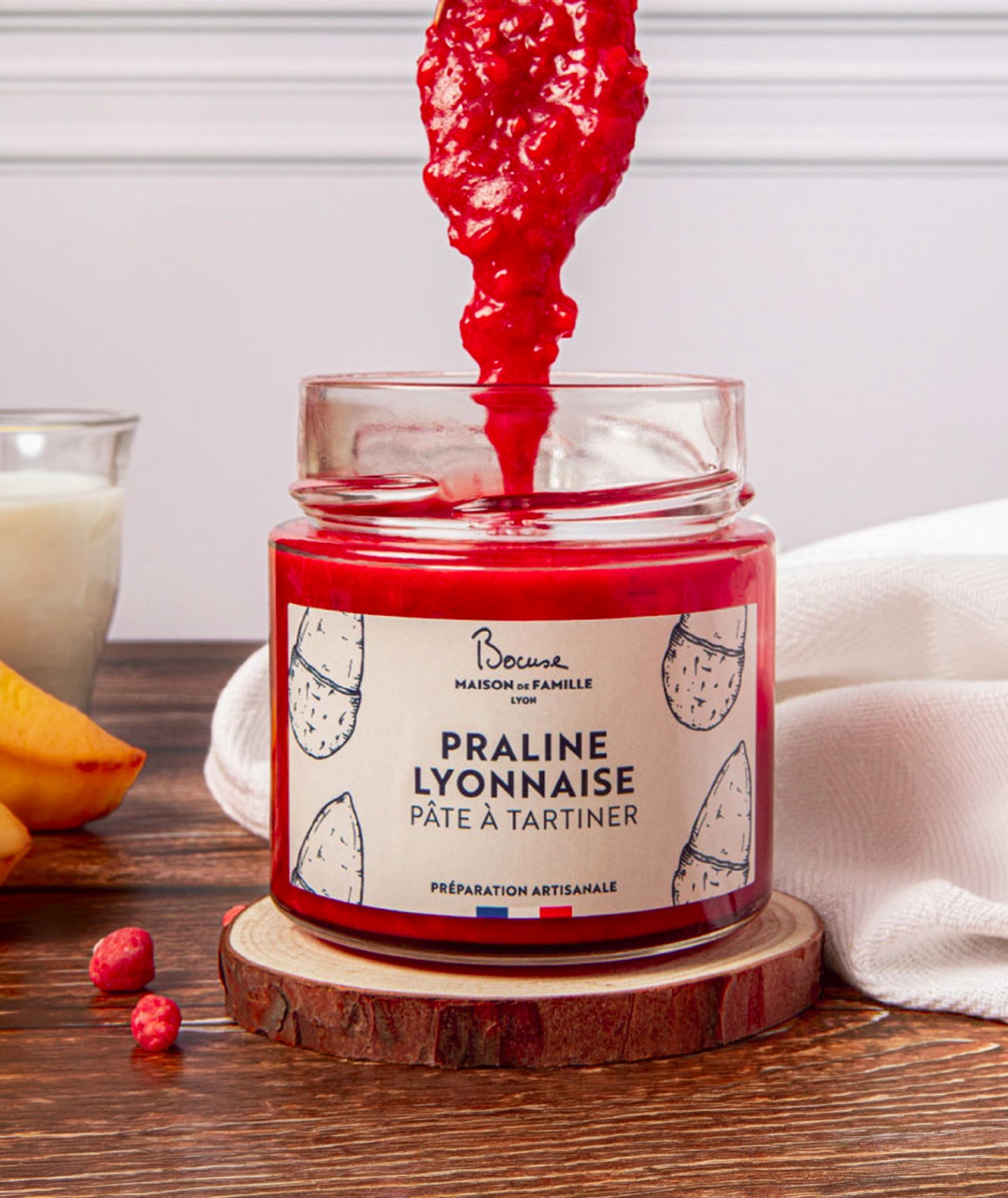 Pâte à tartiner praline rose