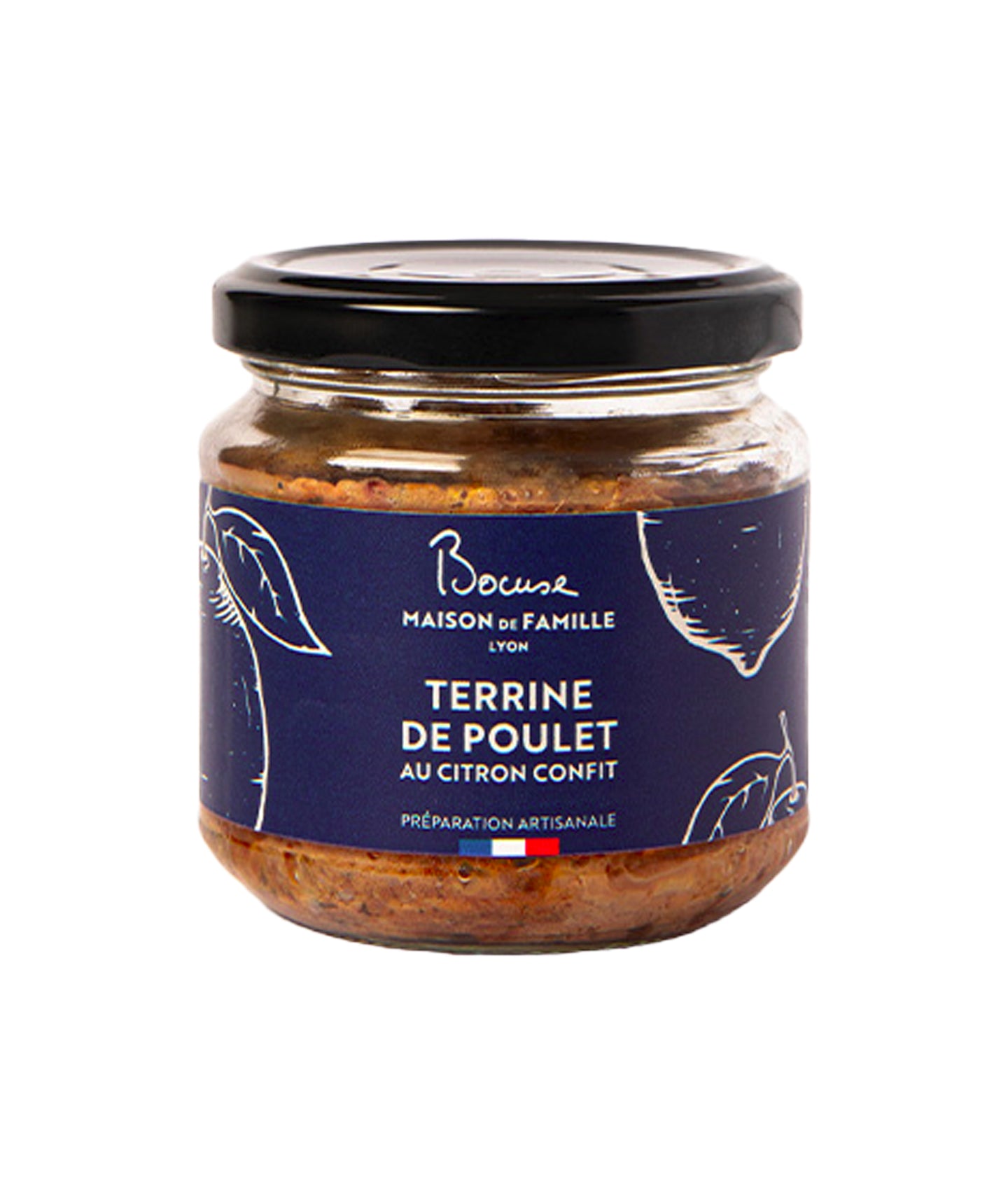 Terrine de poulet au citron confit