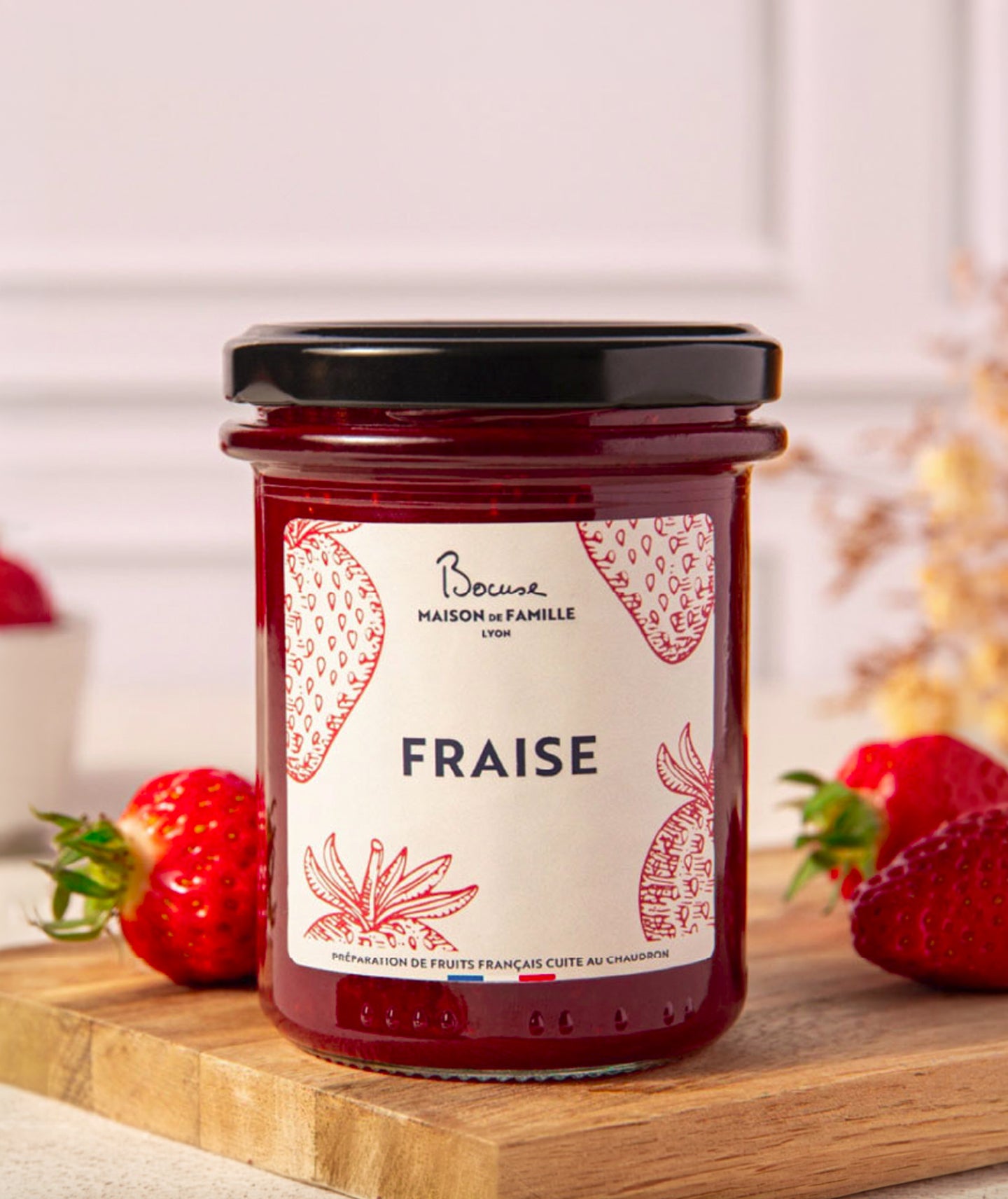 Préparation à base de fraise