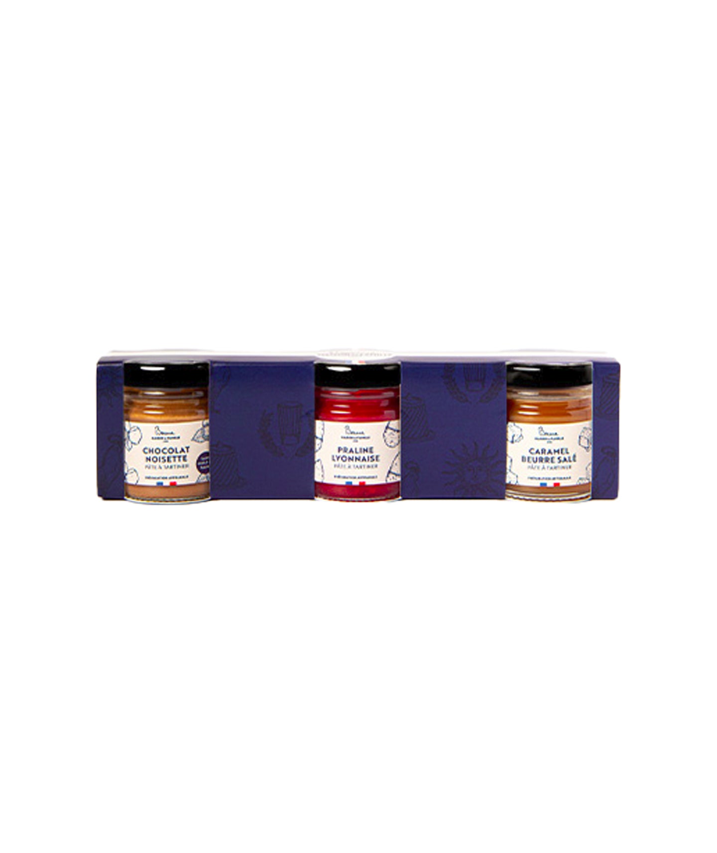Trio de mini pâtes à tartiner