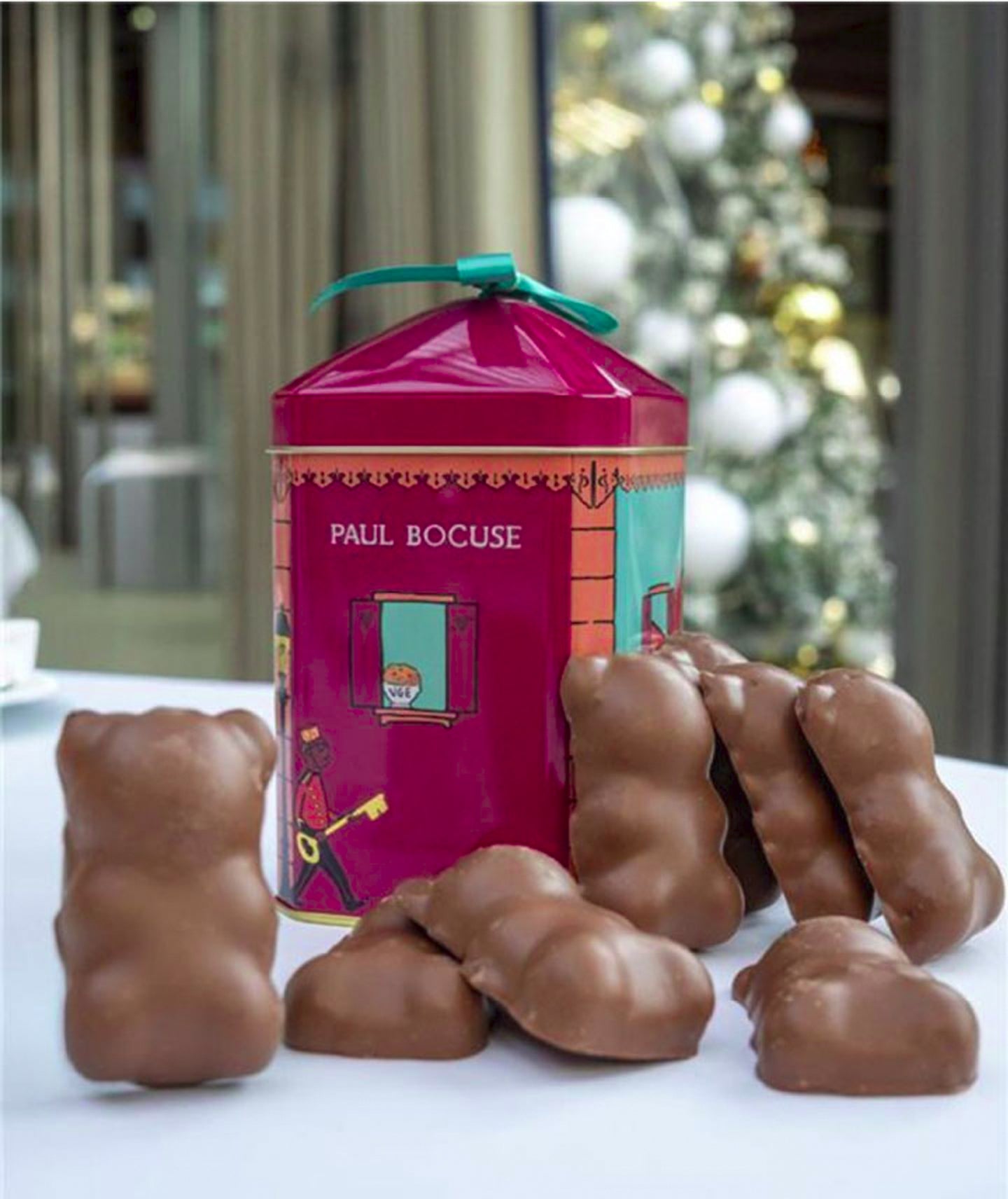 Nounours guimauve chocolat au lait