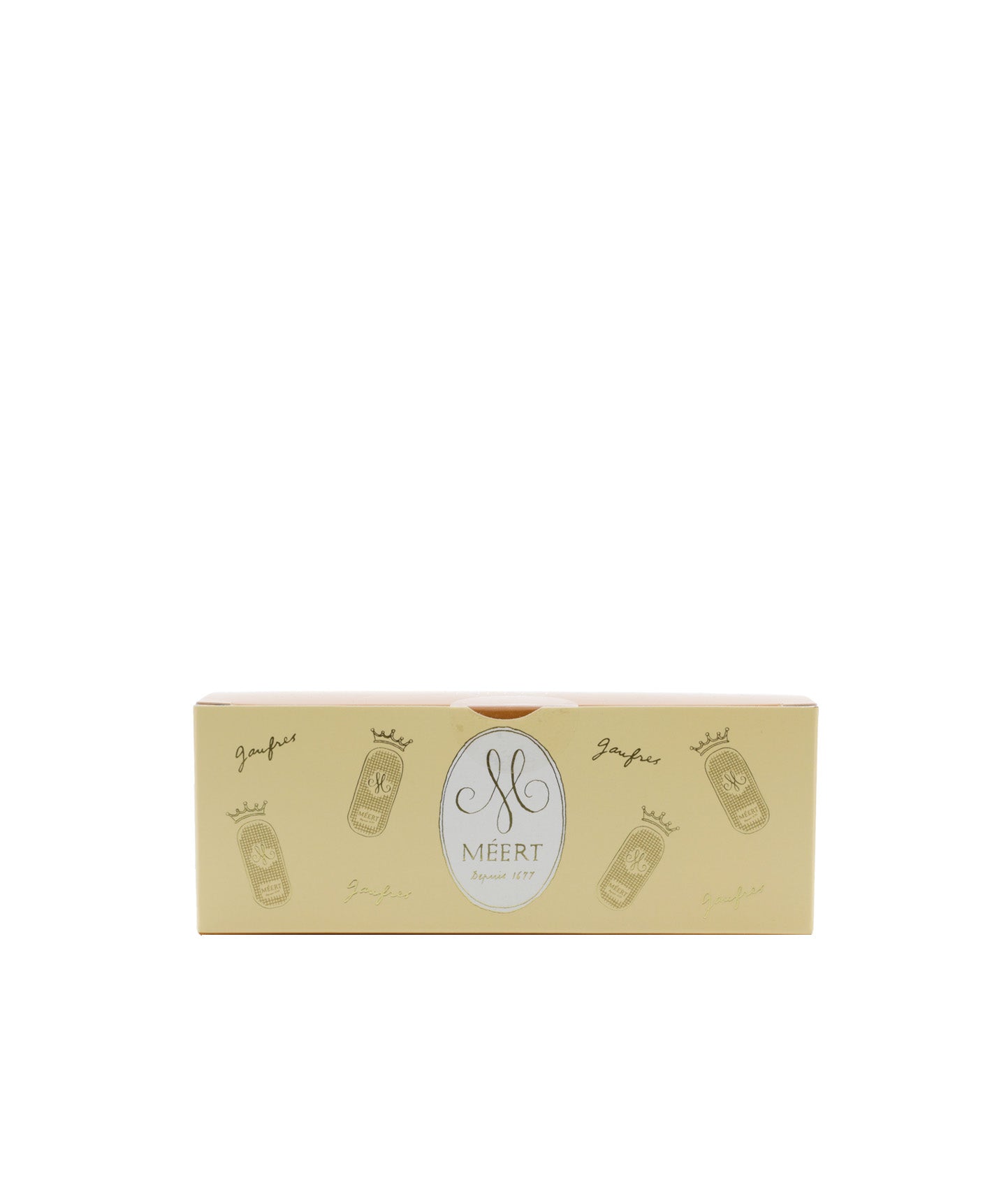 Boîte de 6 gaufres praliné cacahuètes