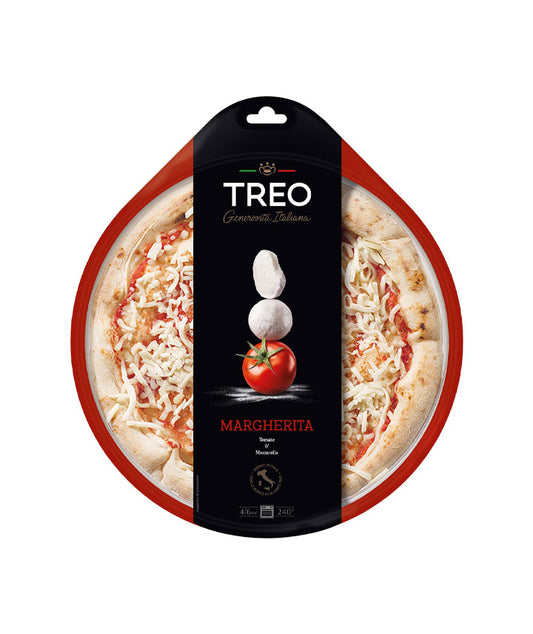 Pizza La Margherita vue face aux Galeries Lafayette Le Gourmet