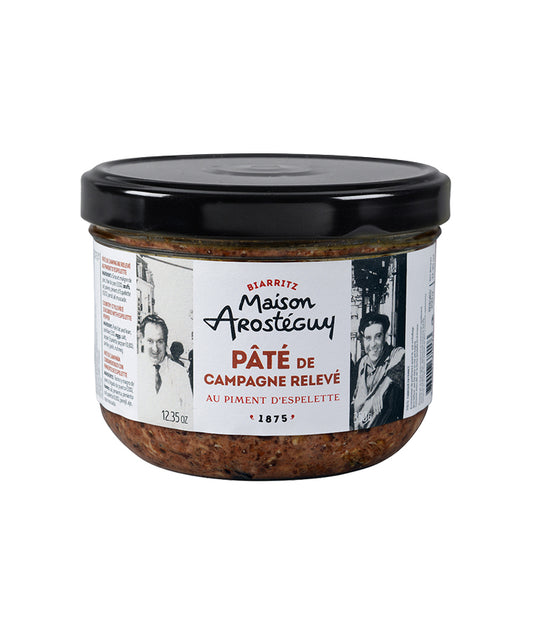 Pâté de campagne au piment d'Espelette