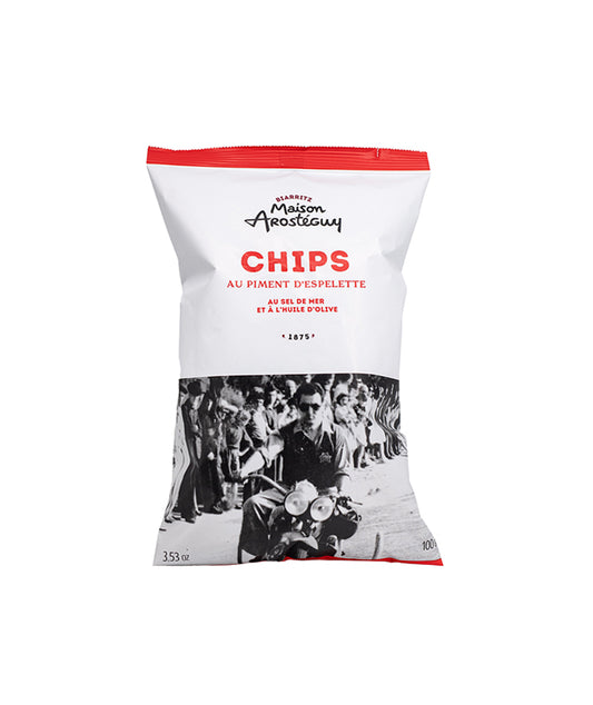 Chips au piment d'Espelette
