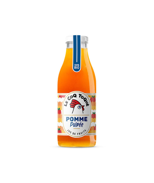 Jus de pomme pulpé bio