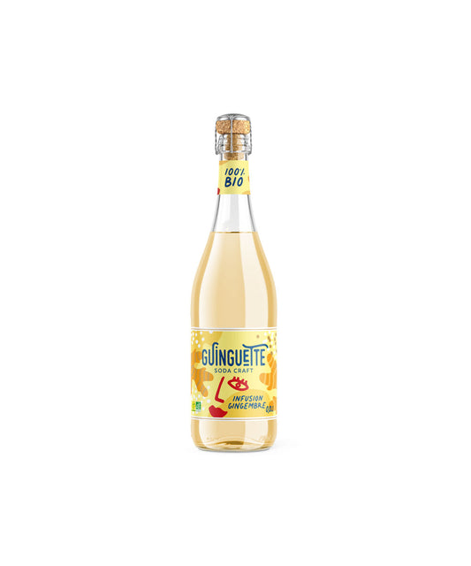 Pétillant de pomme et gingembre bio