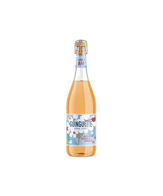 Pétillant de pomme fleur de sureau bio