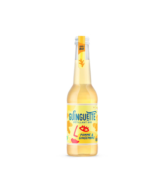 Pétillant de pomme et gingembre bio - Petit format