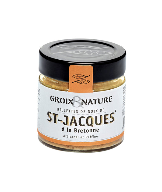 Rillettes de noix de St - Jacques à la bretonne - 100g