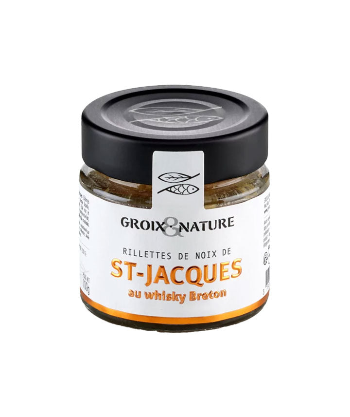 Rillettes de noix de st jacques au whisky breton