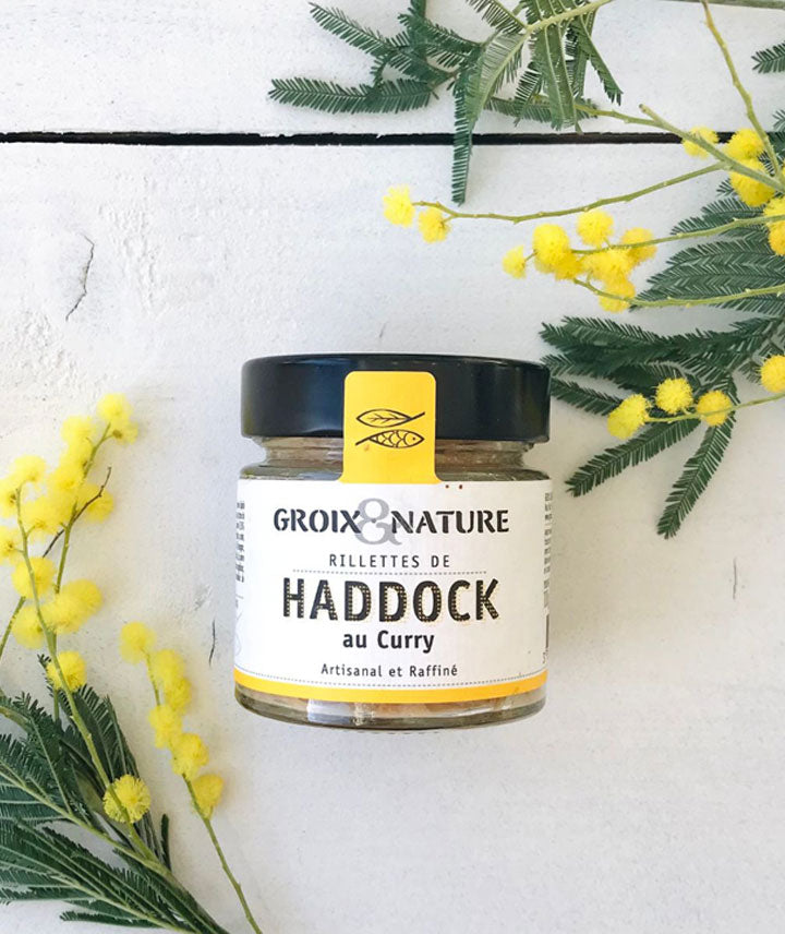 Rillettes de haddock au curry - 100g