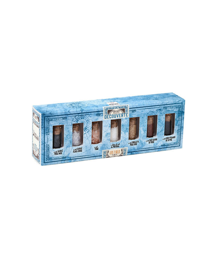 Coffret Decouverte 7 sels du monde