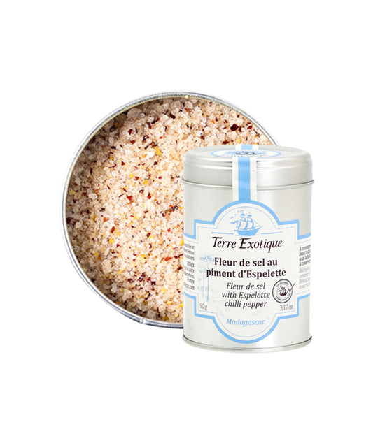 Fleur de sel au piment d'Espelette - 90g