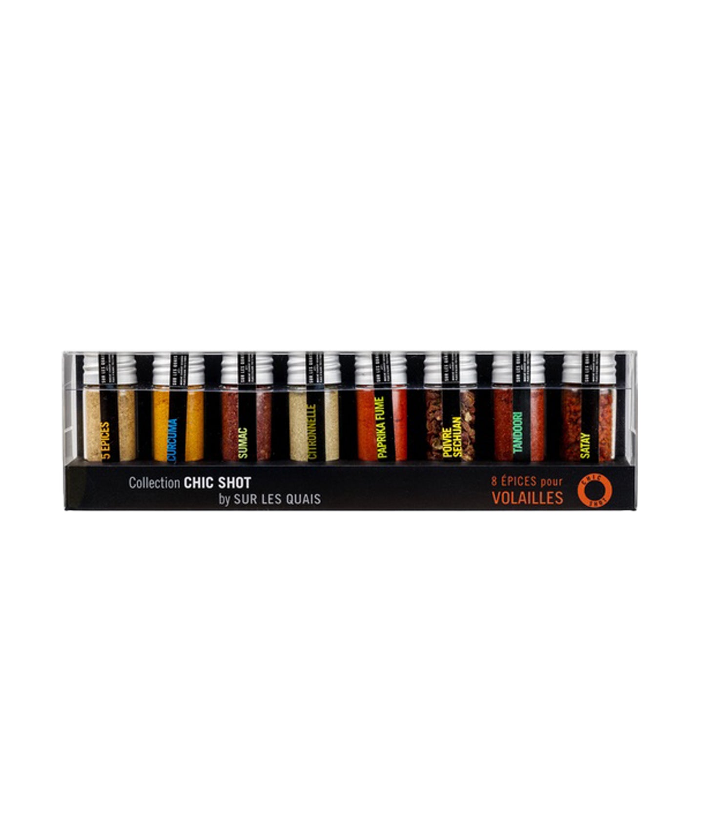 Coffret 8 épices pour volailles