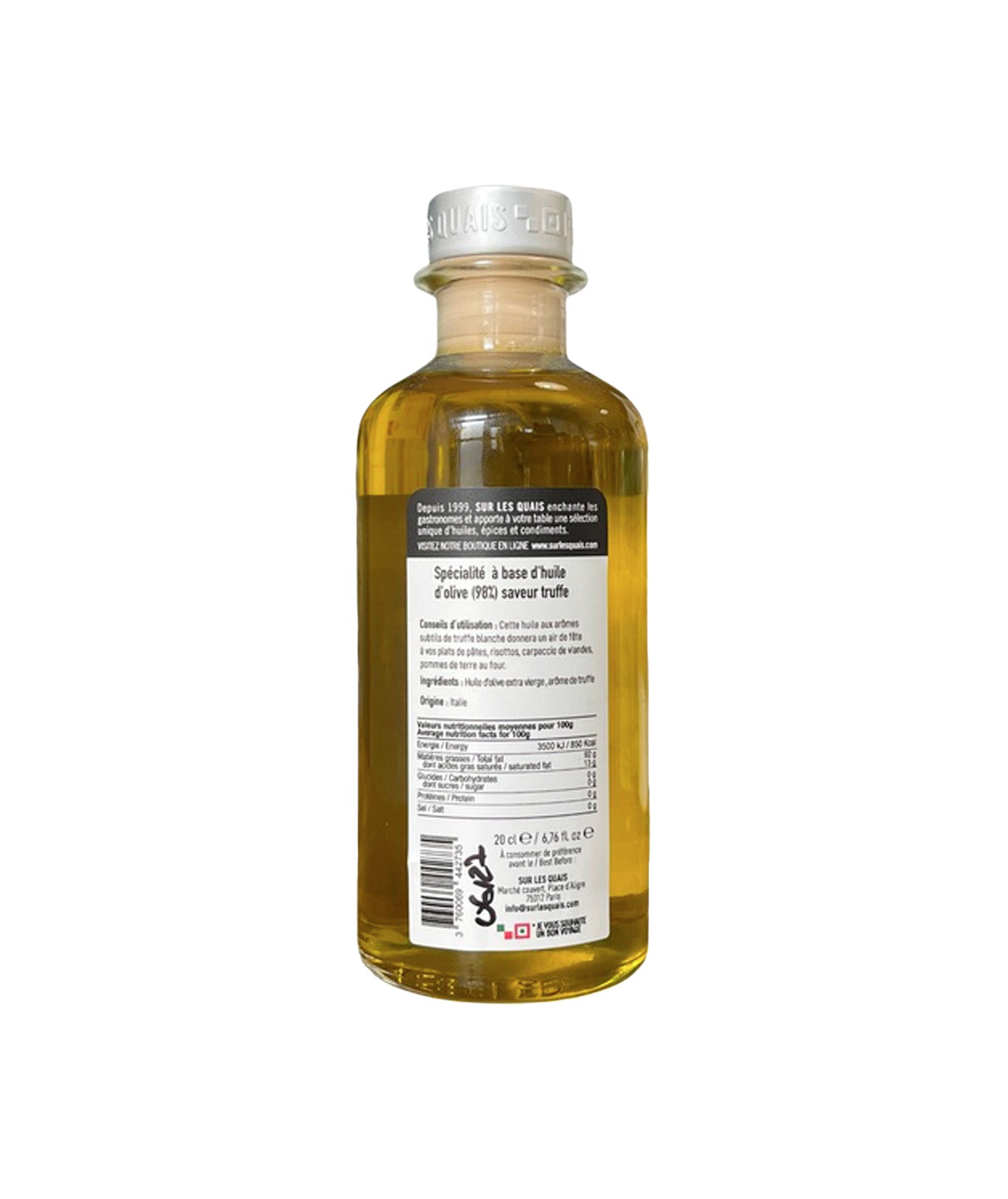 Huile d'olive saveur truffe