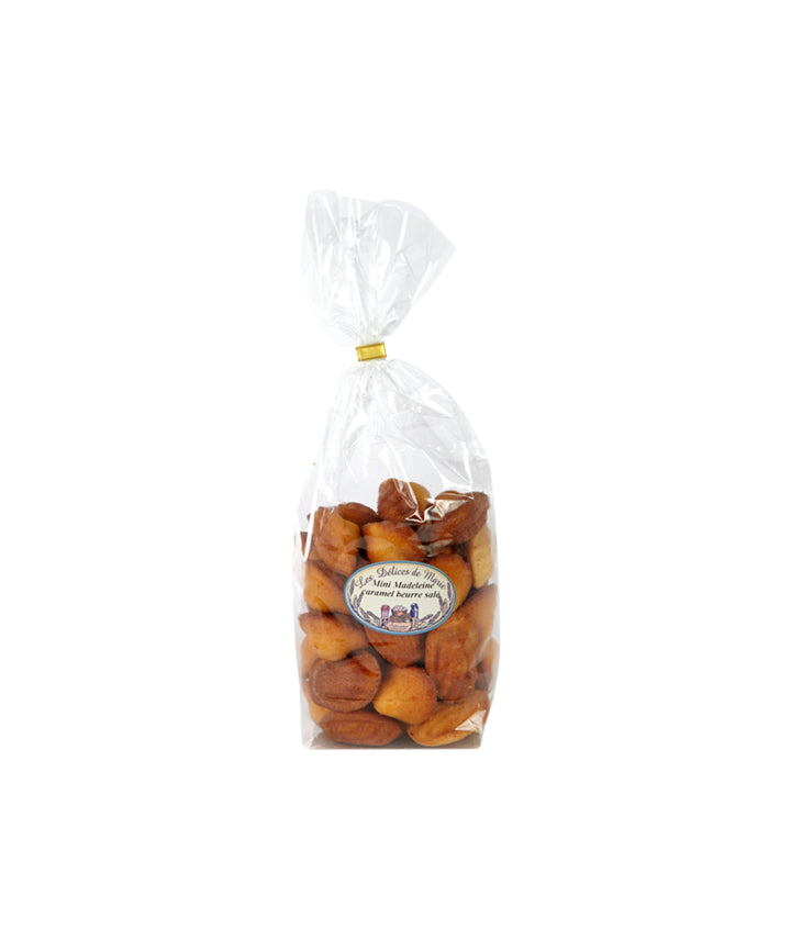 Mini madeleines au caramel beurre salé