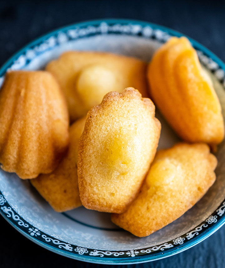 Mini madeleines au miel