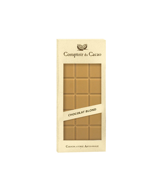 Tablette chocolat blond