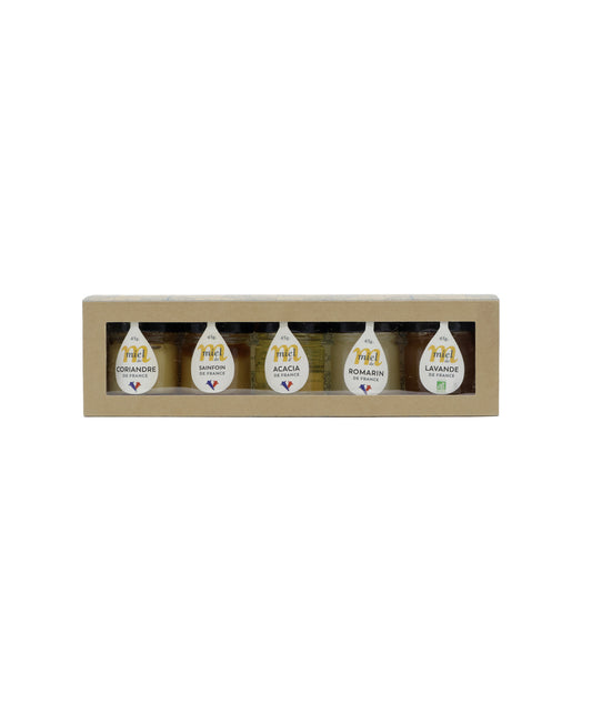 Coffret 5 miels de France