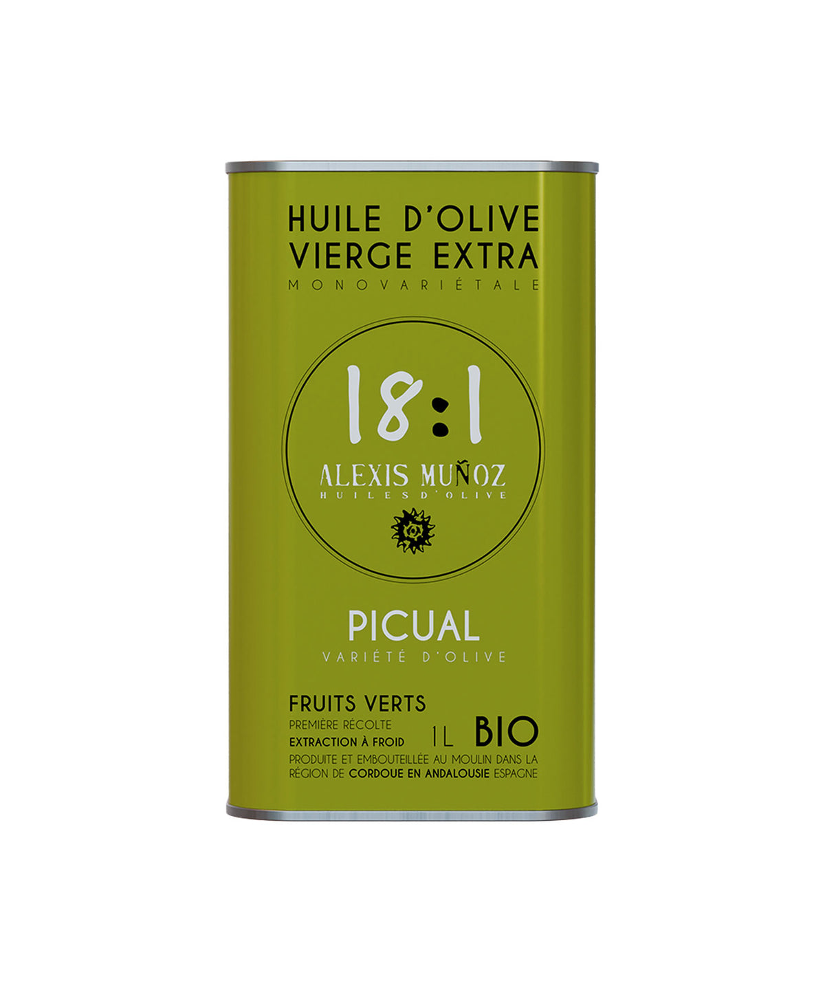 Huile d'olive 18:1 - Picual 1L