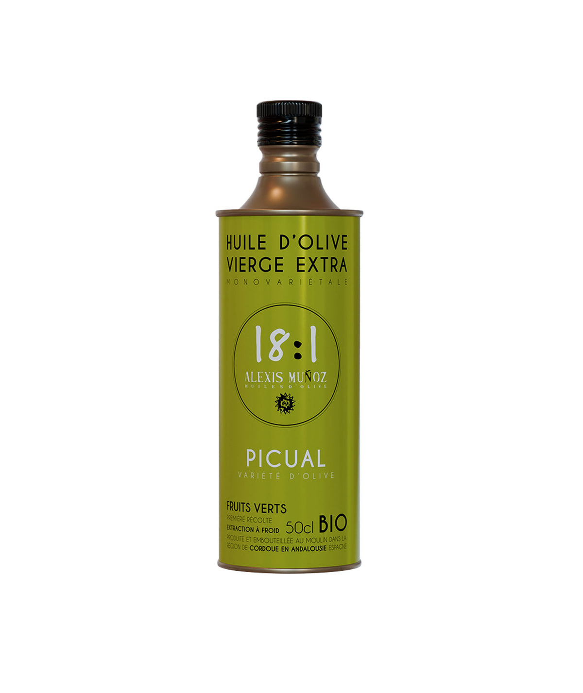 Huile d'olive 18:1 - Picual 500ml