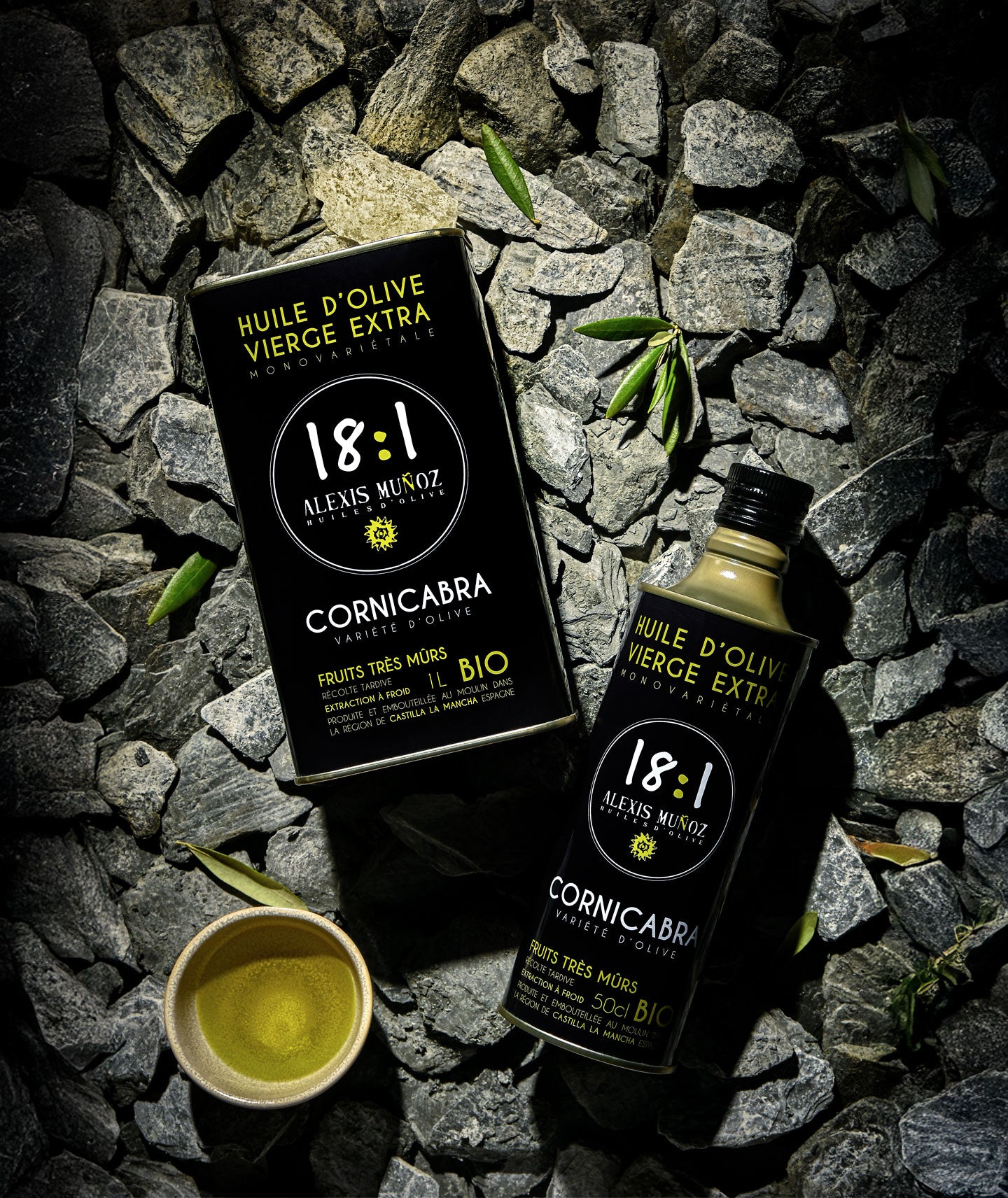 Huile d'olive 18:1 - Cornicabra 500ml