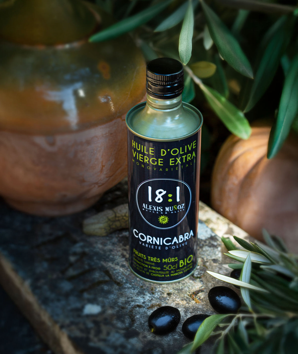 Huile d'olive 18:1 - Cornicabra 500ml