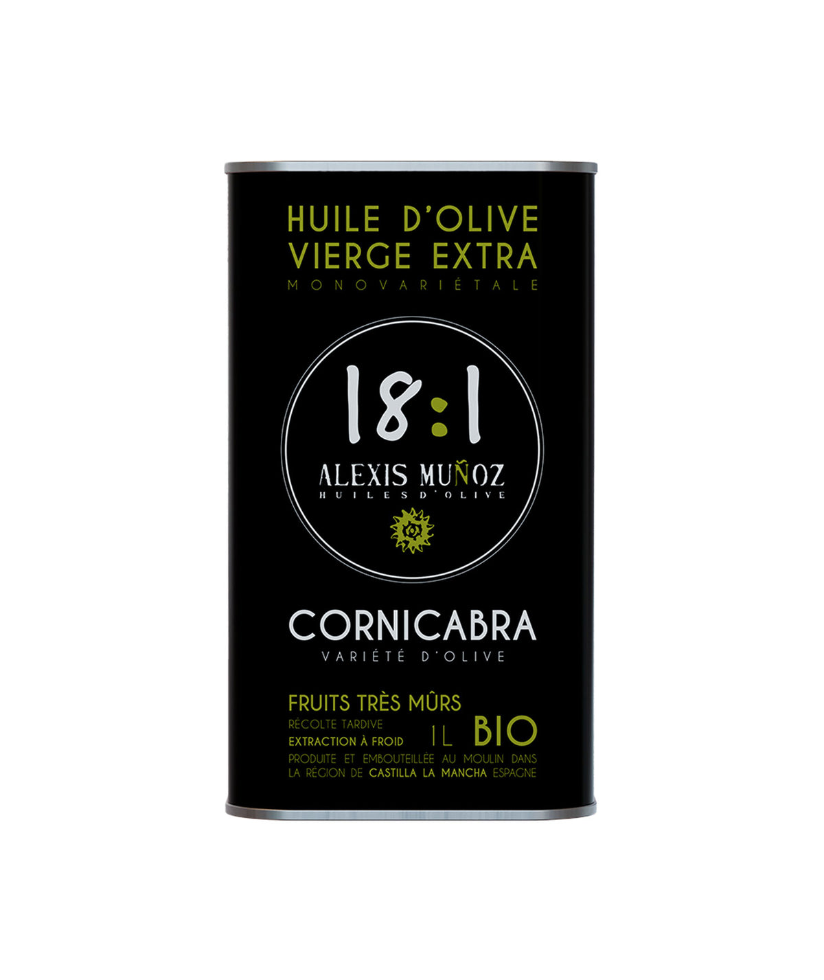 Huile d'olive 18:1 - Cornicabra 1L