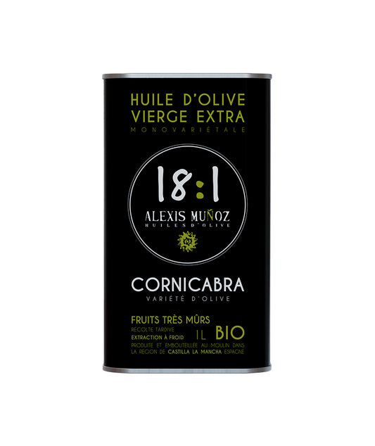 Huile d'olive 18:1 - Cornicabra 1L