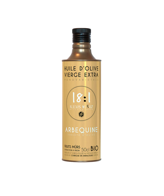 Huile d'olive 18:1 - Arbequine 500ml