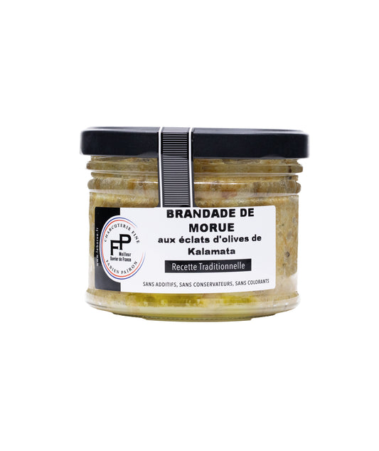 Brandade de morue aux éclats d'olives de Kalamata