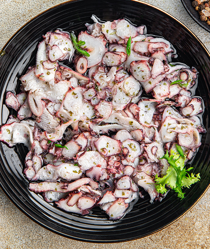 Carpaccio de poulpe