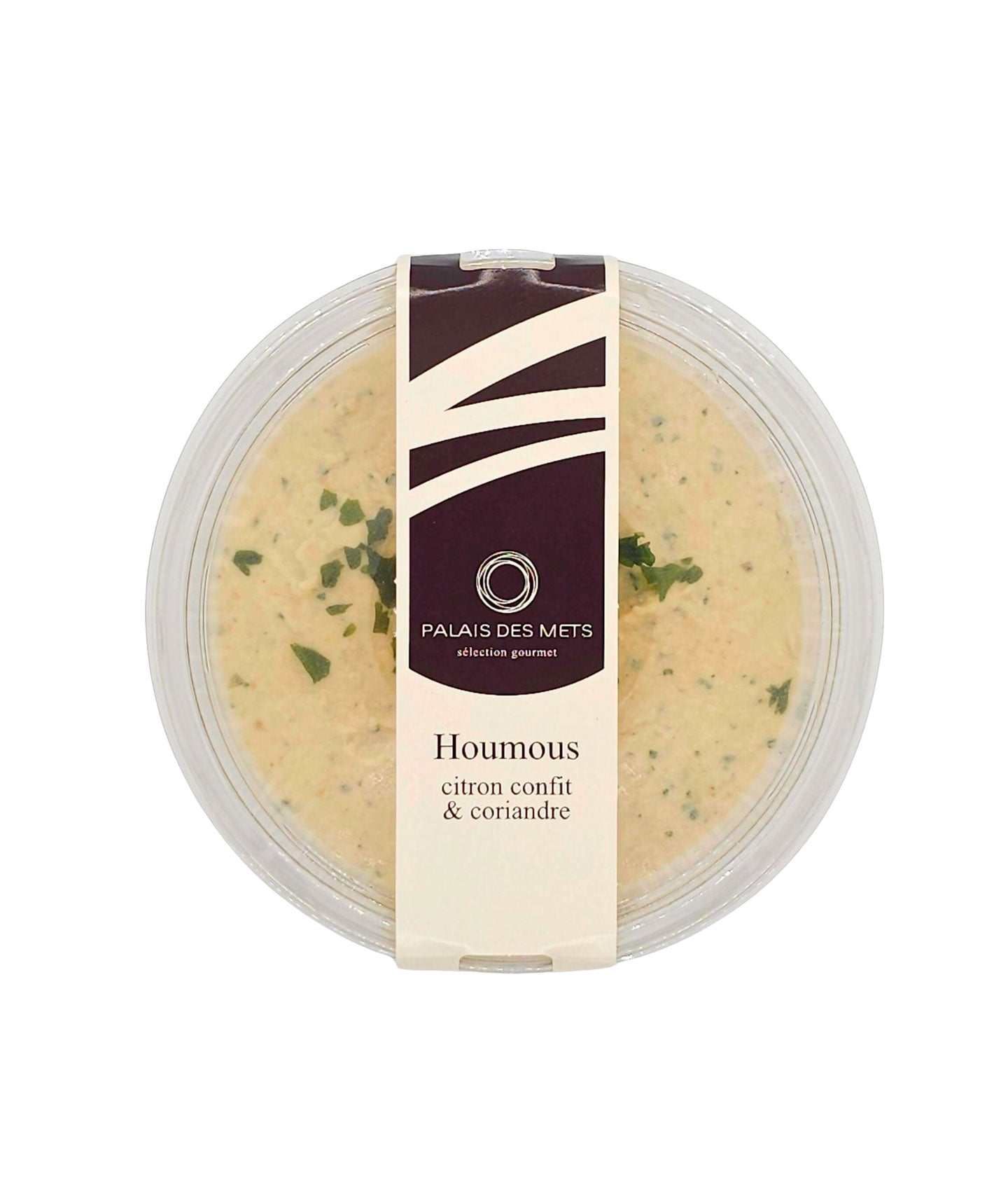 Houmous citron confit et coriandre